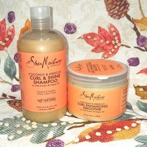 NWT Shea Moisture Coconut and Hibiscus Curly Hair Bundle